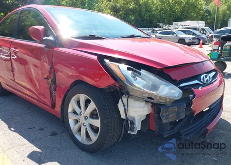 2012 Hyundai Accent Gls from USA, damaged, VIN KMHCU4AE3CU118264